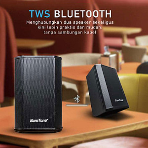 Baretone MAX05BX 5 inch 60 Watt Bluetooth TWS Portable Speaker 
